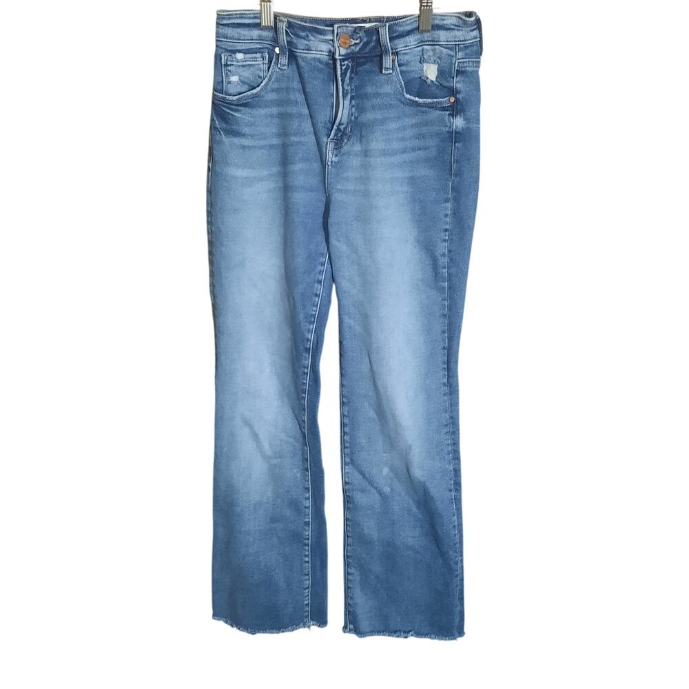 Risen Womens Sculpt & Stroll Tummy Control Medium Wash Jeans Size 9/29